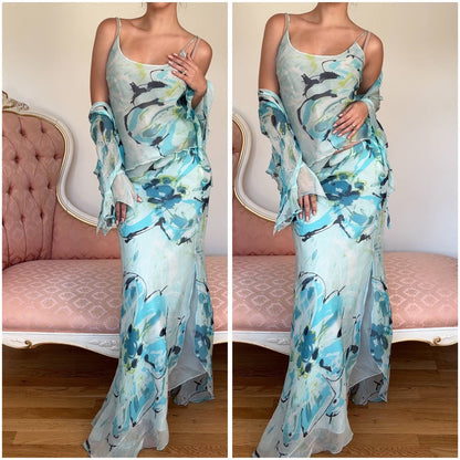 Ness Couture sheer dress set