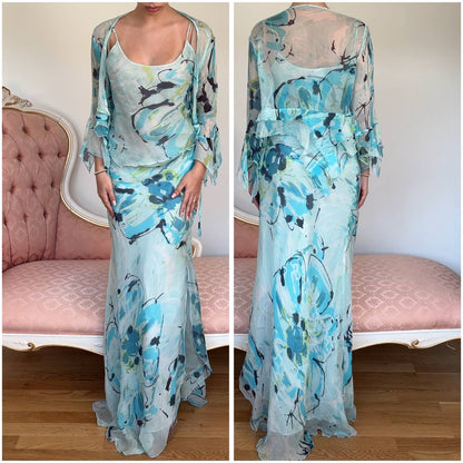 Ness Couture sheer dress set