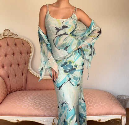 Ness Couture sheer dress set