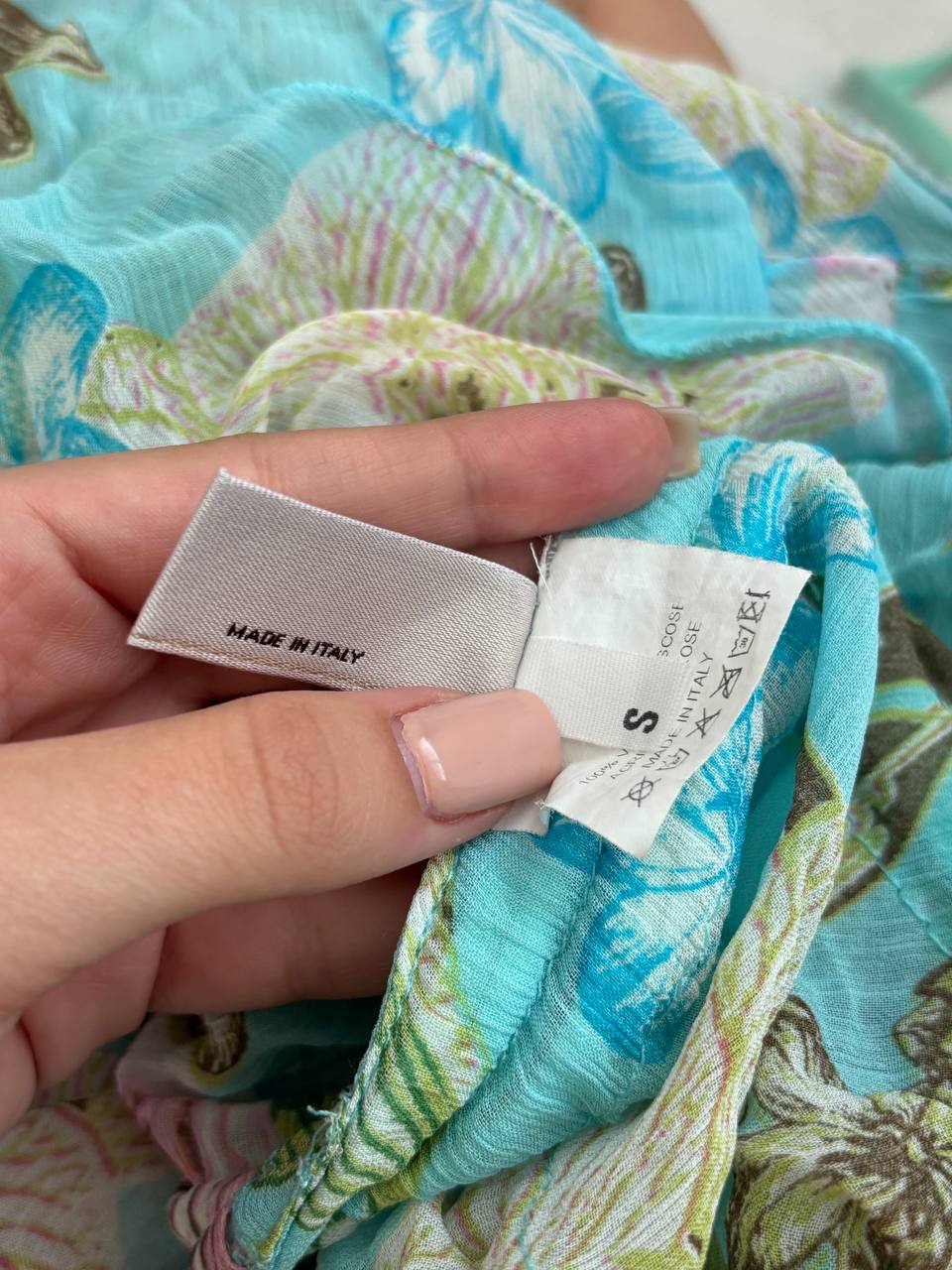 Italian pareo mini micro skirt