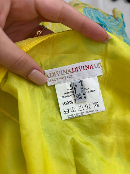 Italian Divina skirt mesh silk