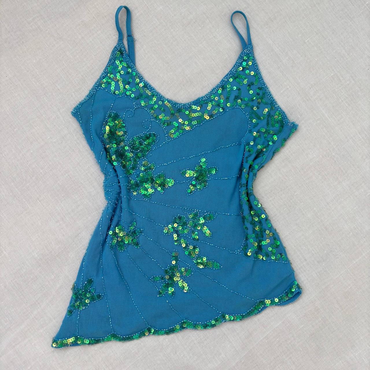 French cami top embellished