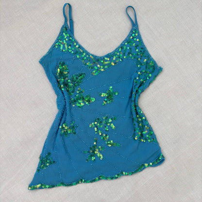 French cami top embellished