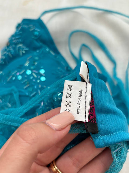 Italian cami top embellished