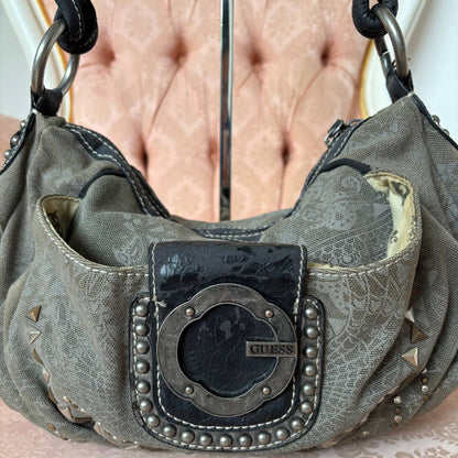 Guess bag handbag grey