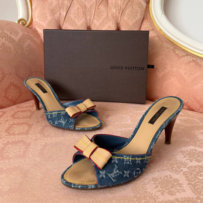 Louis Vuitton mules heels
