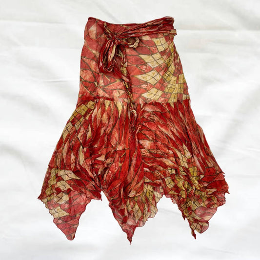 Fairy skirt asymmetrical bottoms