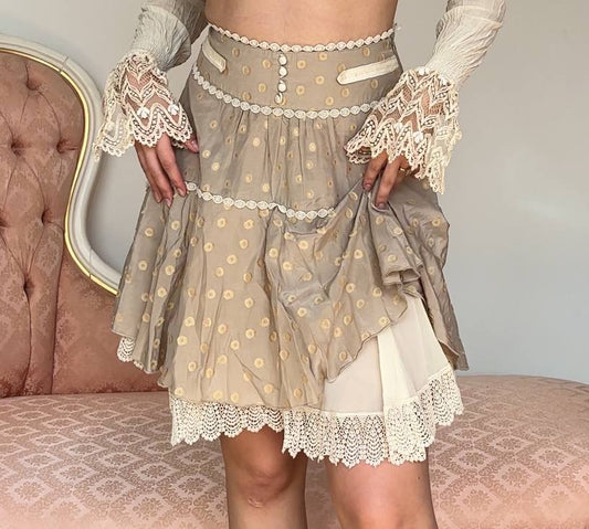 Blumarine skirt asymmetrical