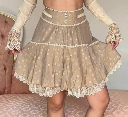 Blumarine skirt asymmetrical