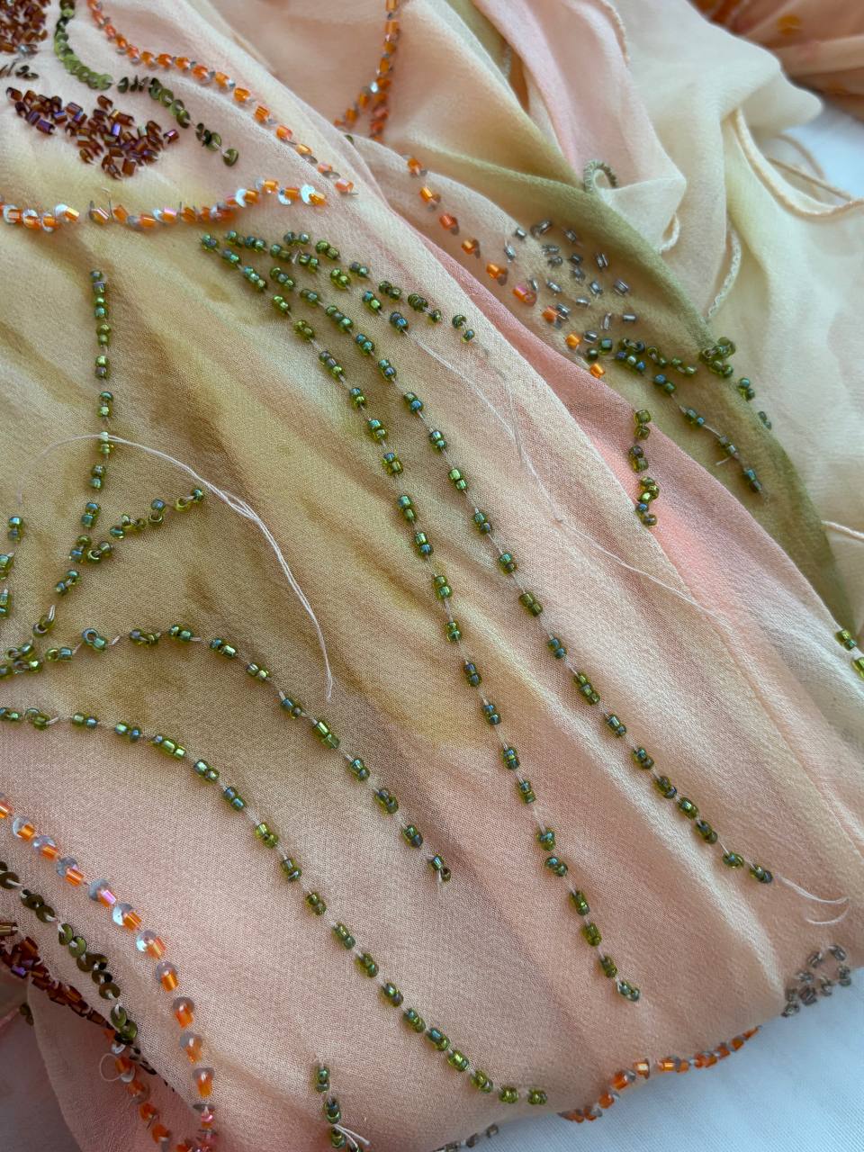 Italian designer sunset dress