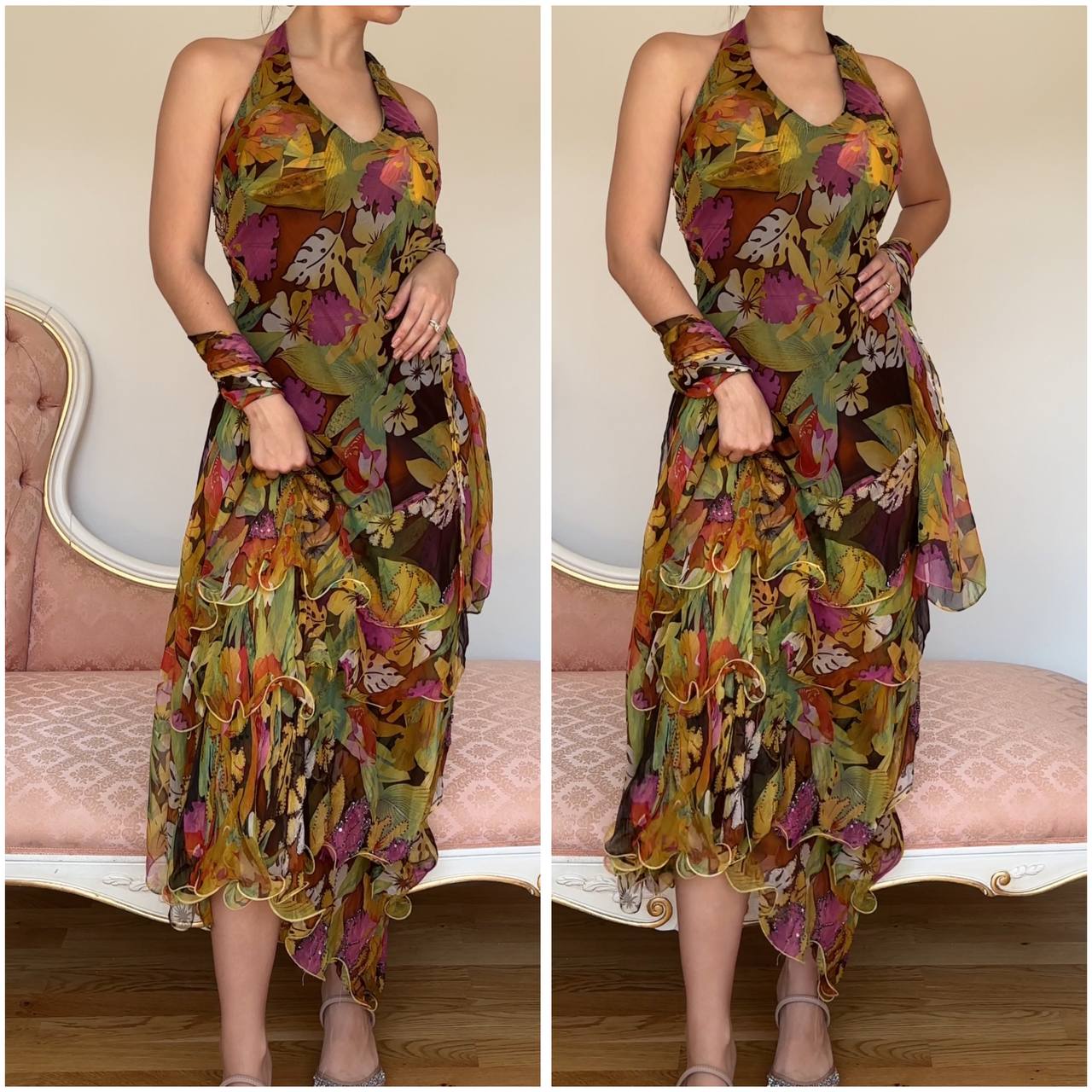 Italian designer dress