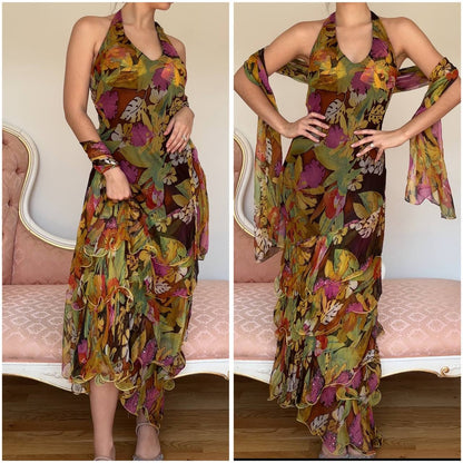 Italian designer dress