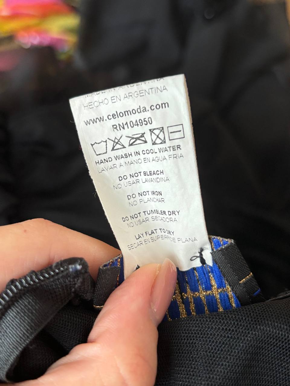 Luxury designer dress