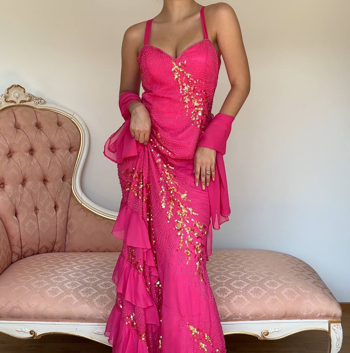 Fairy pink dress bedazzled