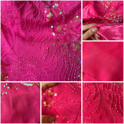 Fairy pink dress bedazzled