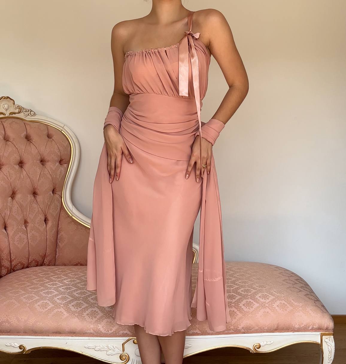 Fairy dress powder rose