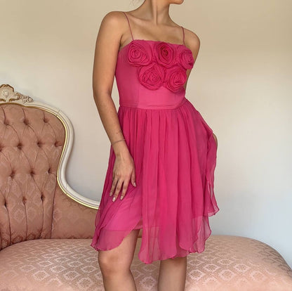 Blumarine dress rose petal