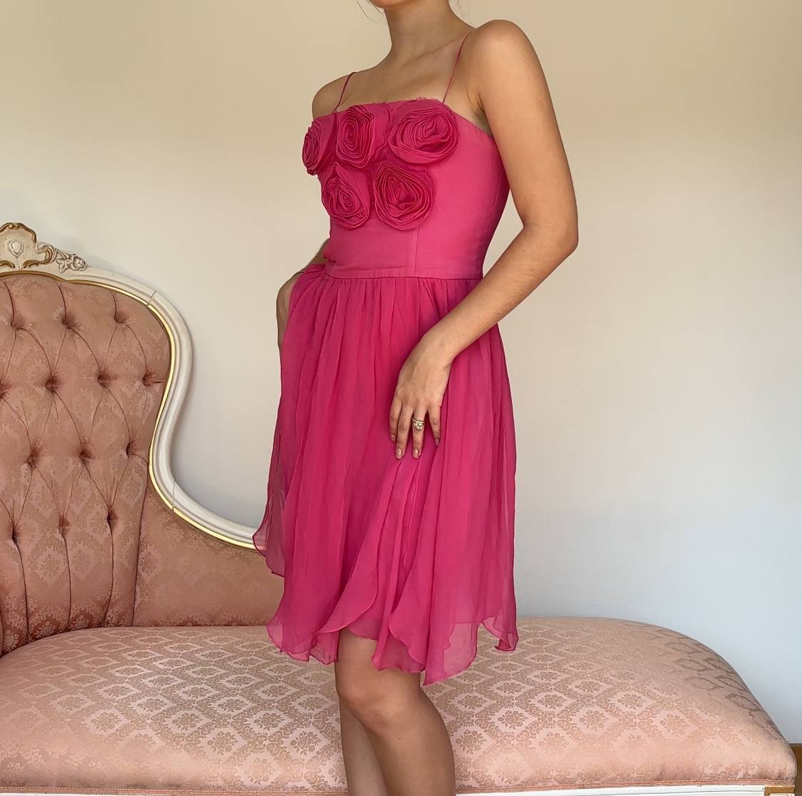 Blumarine dress rose petal