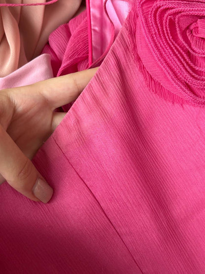 Blumarine dress rose petal