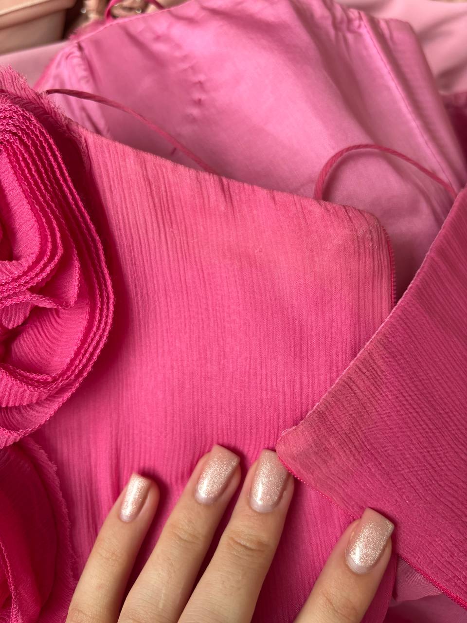 Blumarine dress rose petal