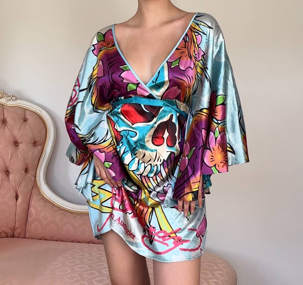 Ed Hardy dress robe