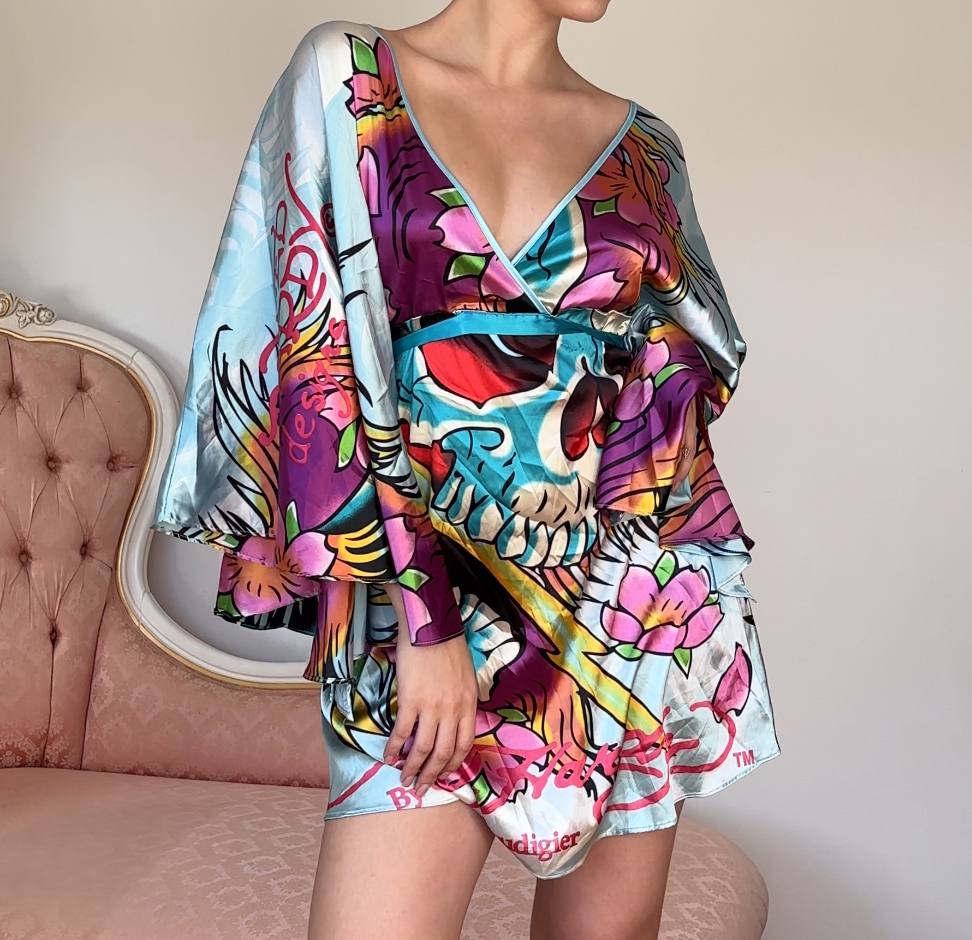 Ed Hardy dress robe