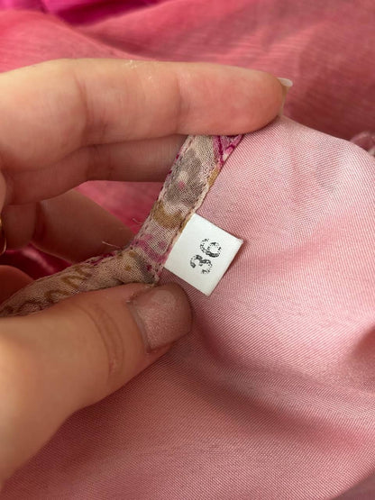 Fairy pink pattern dress