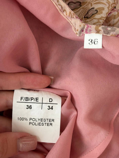 Fairy pink pattern dress