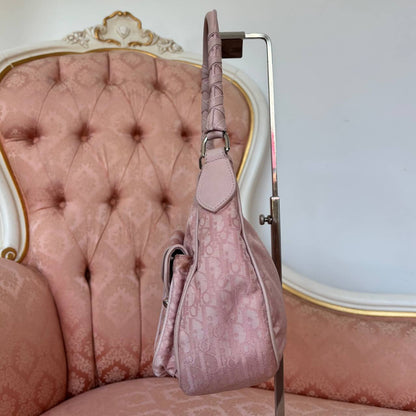 Dior trotter bag pink Diorissimo lovely charm