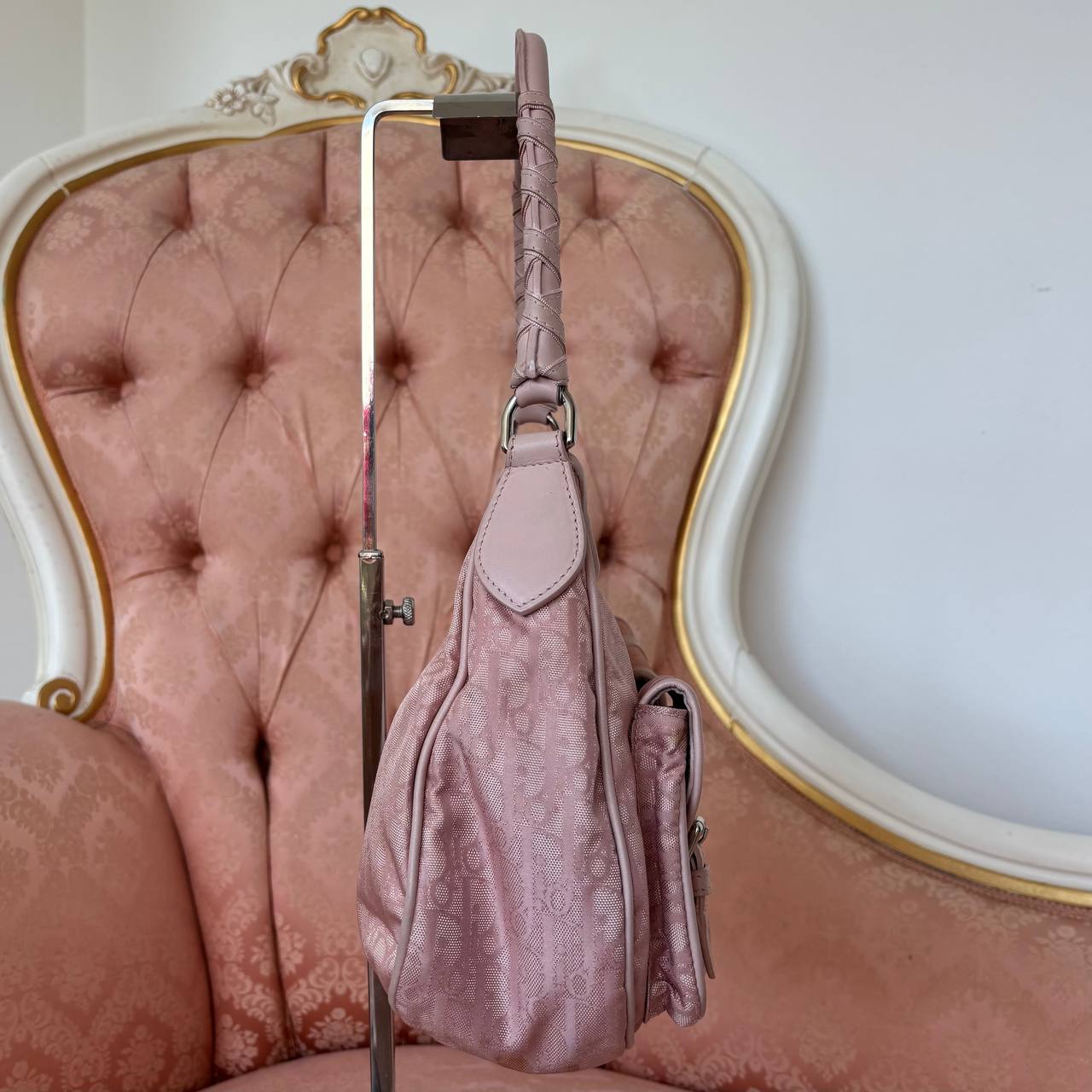 Dior trotter bag pink Diorissimo lovely charm