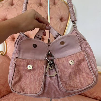 Dior trotter bag pink Diorissimo lovely charm