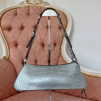 Guess baguette bag baby blue