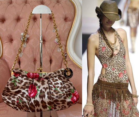 Blumarine bag SS2006 leopard print
