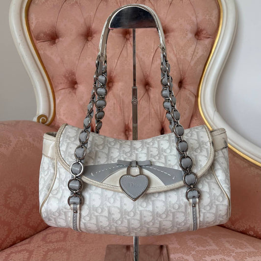 Dior trotter bag Romantique grey monogram