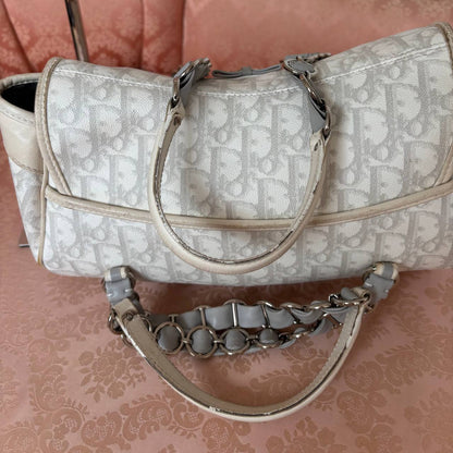 Dior trotter bag Romantique grey monogram