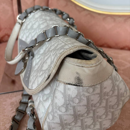 Dior trotter bag Romantique grey monogram