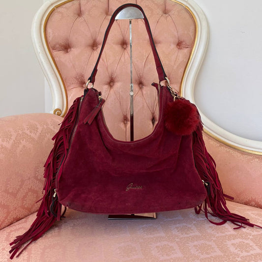 Guess shoulder bag fringe
