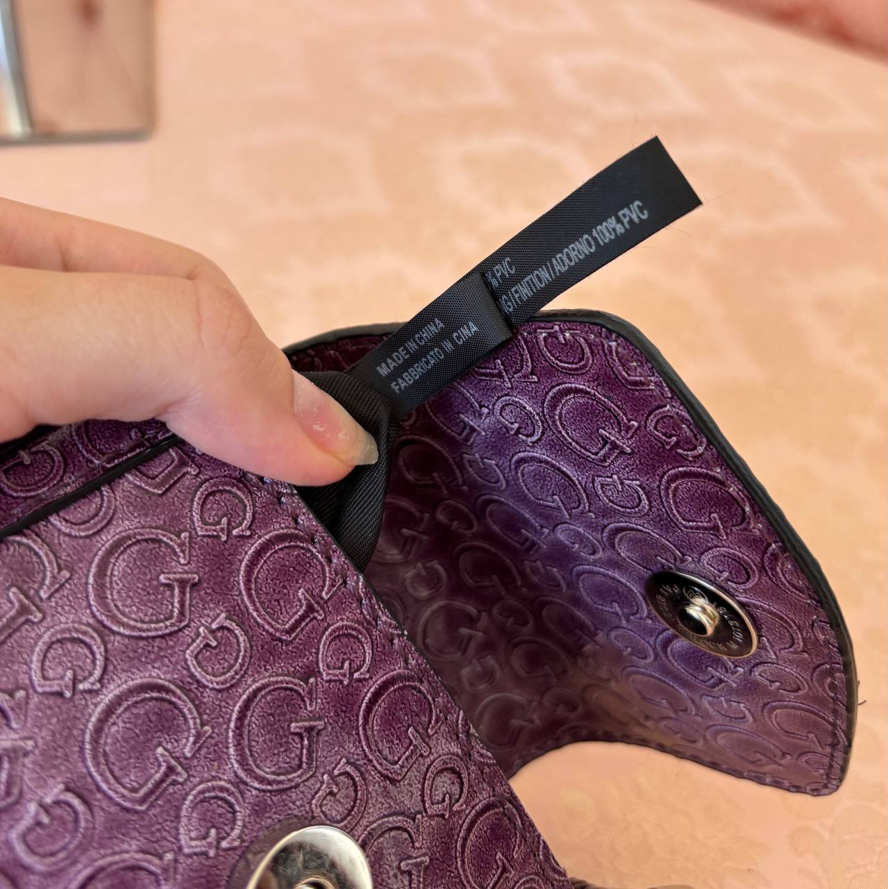 Guess clutch micro bag