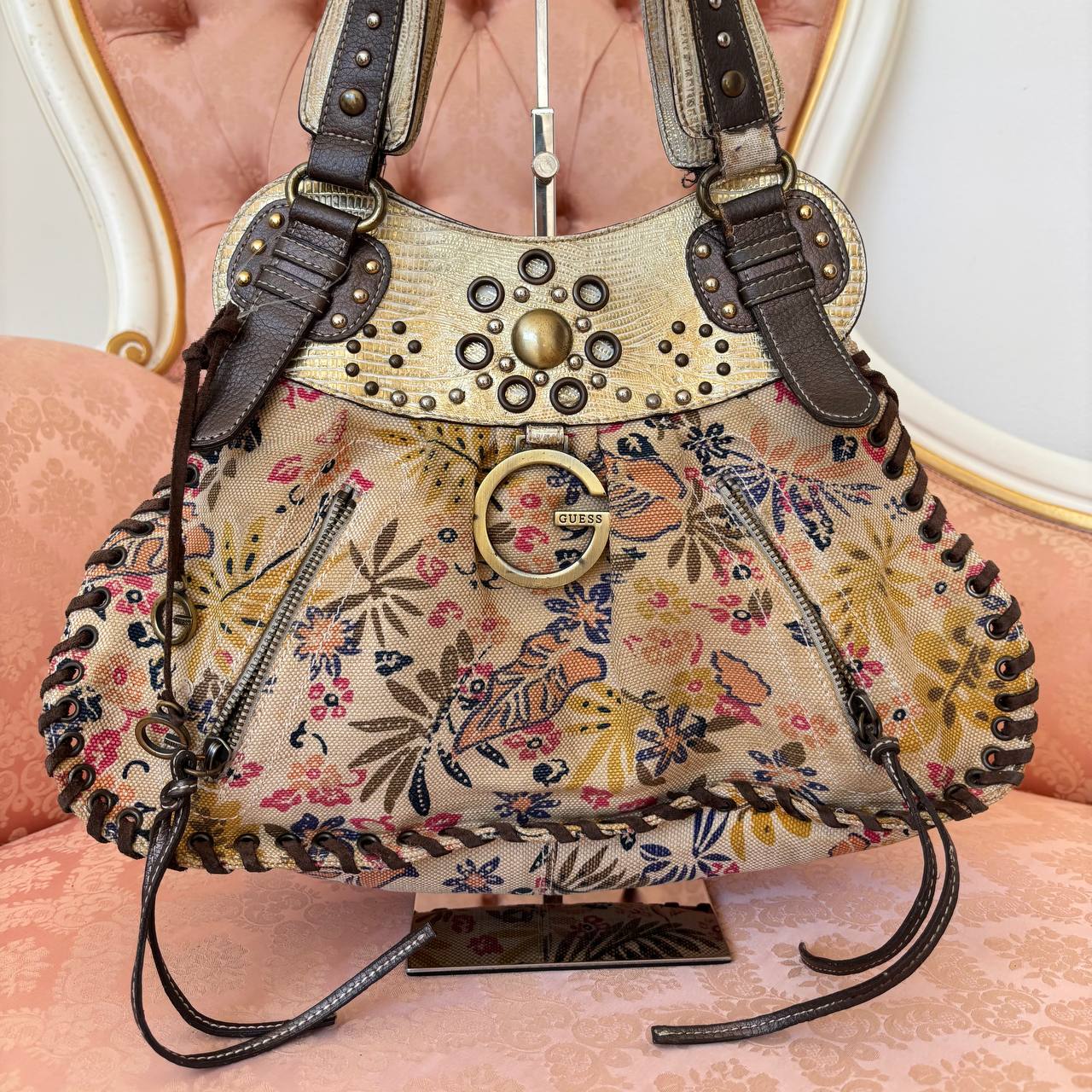 Guess clutch shoulder bag