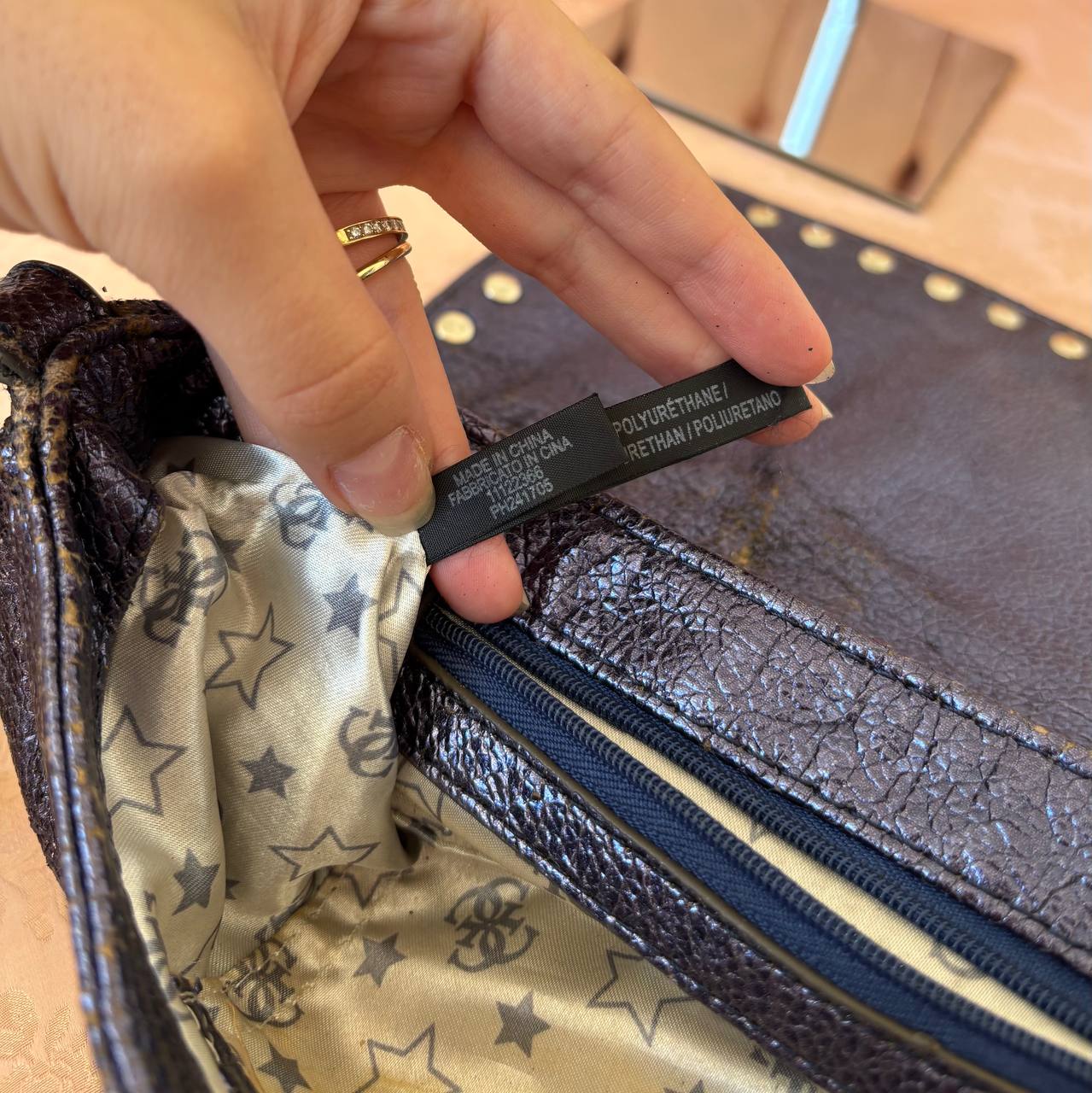 Guess clutch shoulder bag