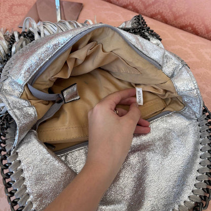 Italian shoulder bag fringe