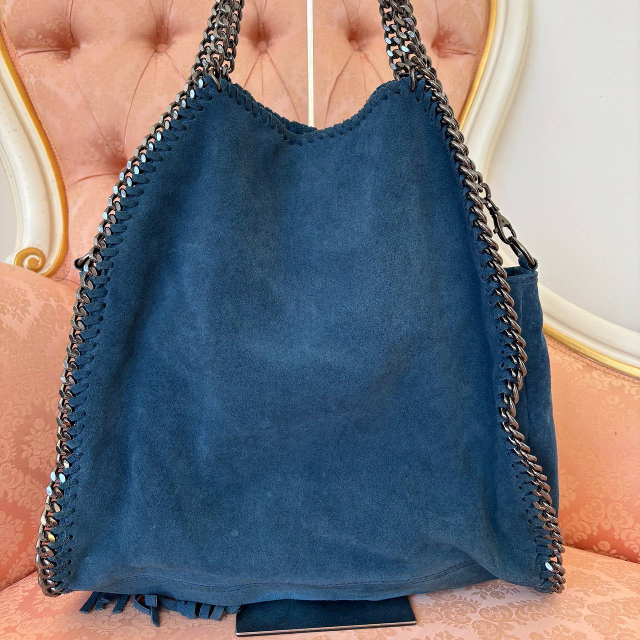 Italian shoulder bag fringe