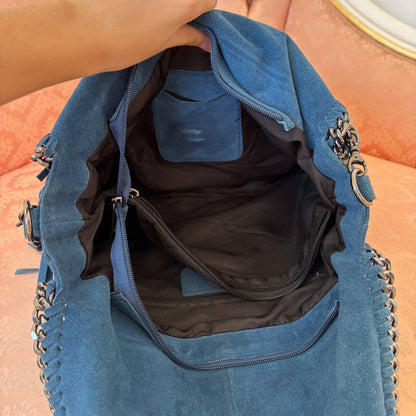 Italian shoulder bag fringe