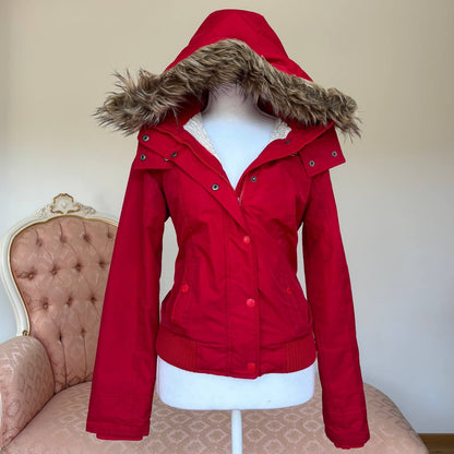 Hollister puffer coat zip-jacket