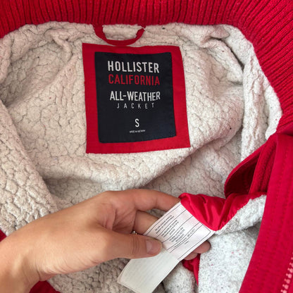 Hollister puffer coat zip-jacket