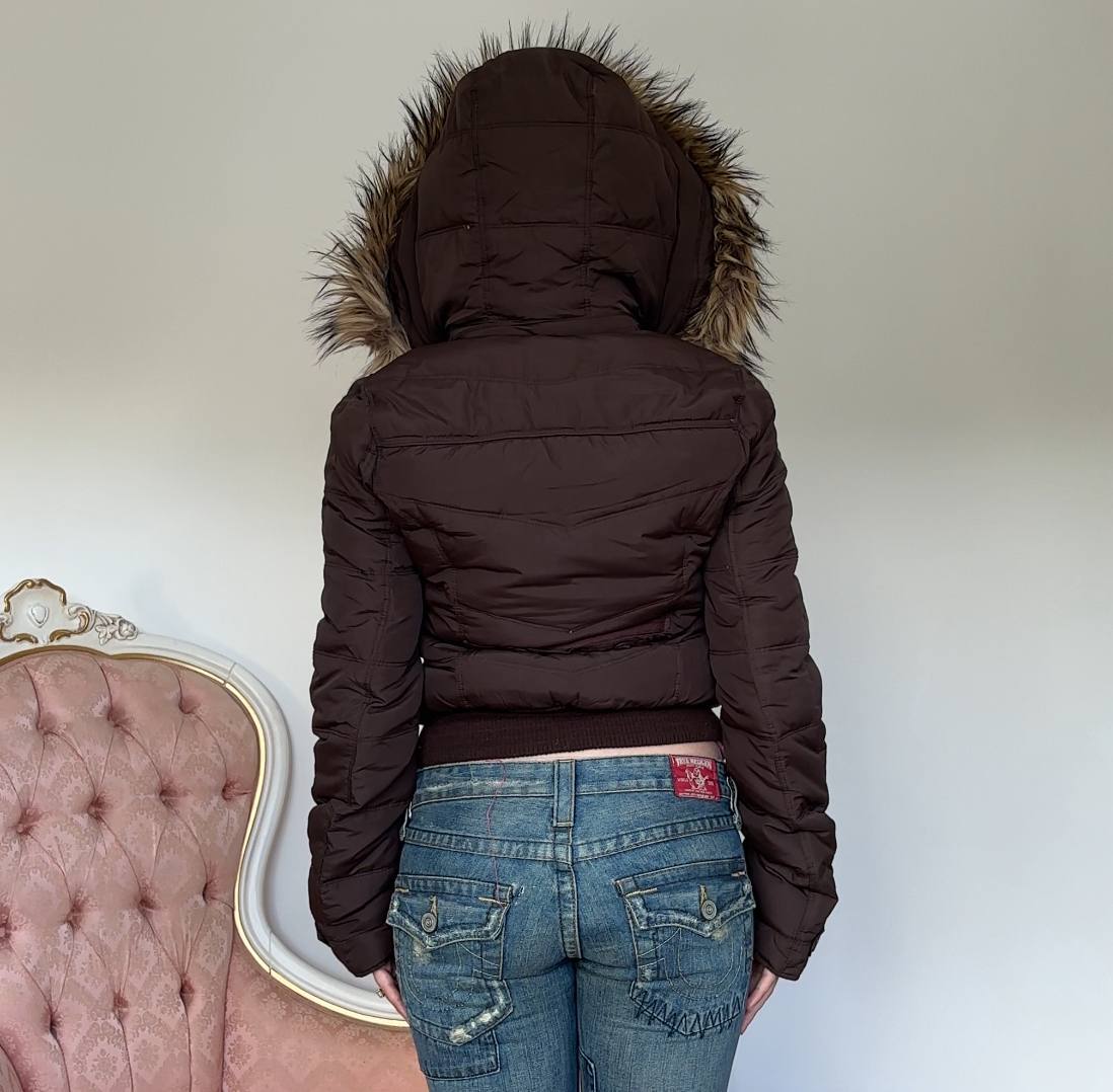 Hollister puffer coat zip-jacket