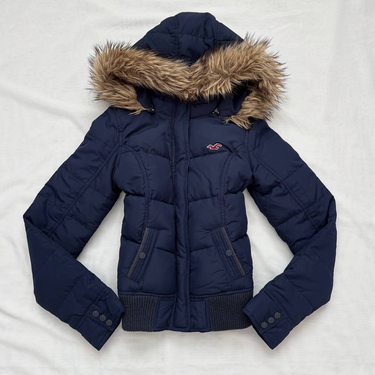 Hollister puffer coat zip-jacket