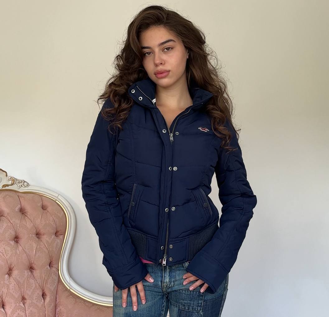 Hollister puffer coat zip-jacket