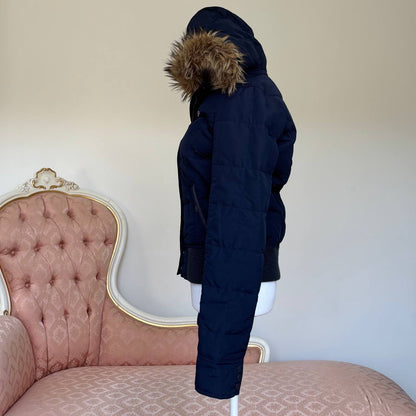Hollister puffer coat zip-jacket