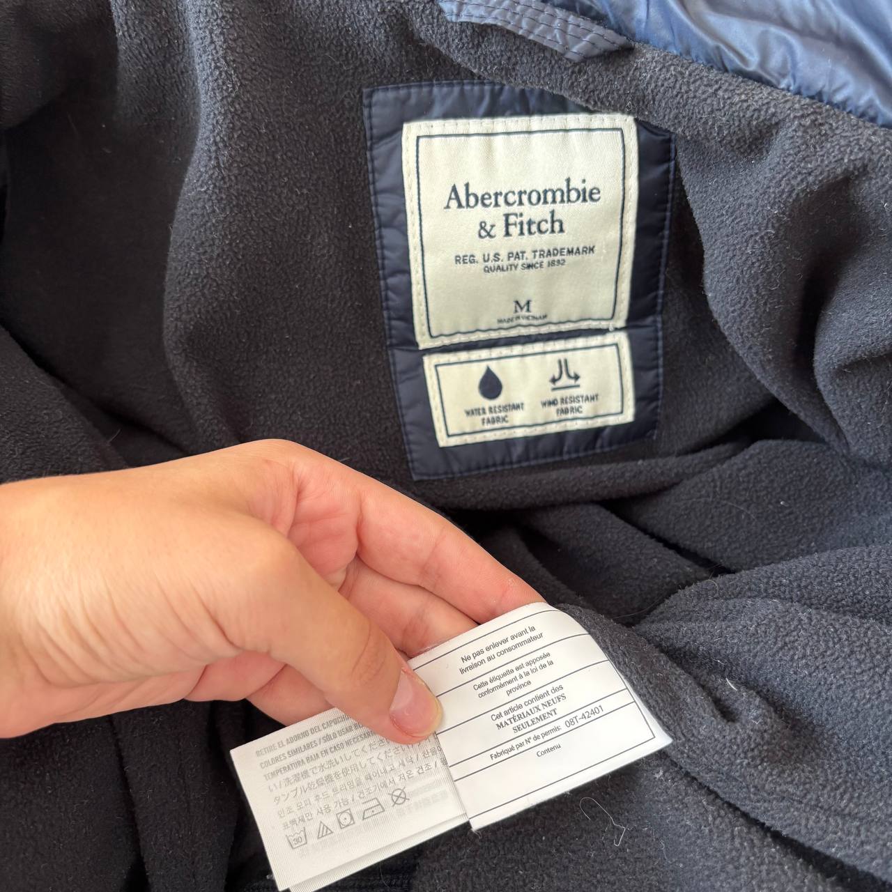 Abercrombie and Fitch puffer